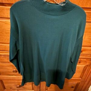 Karen Scott Green Knit Top